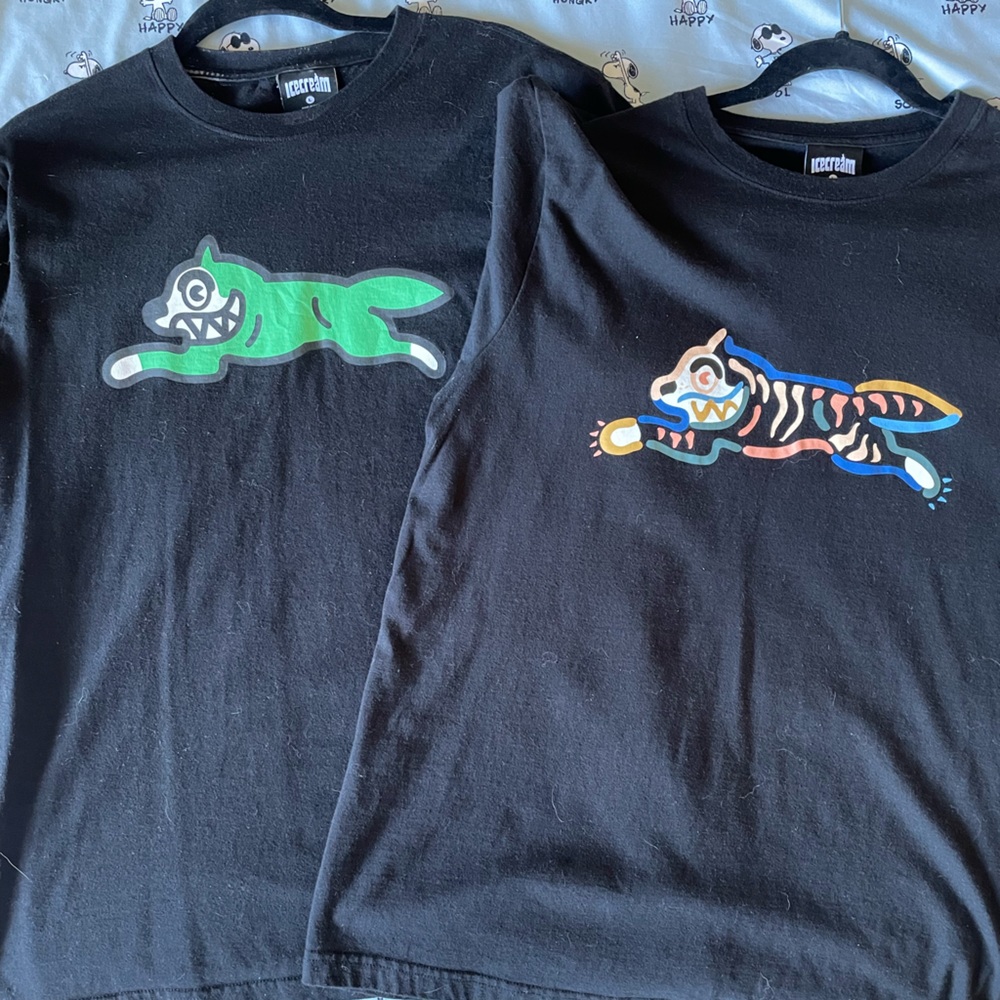 Two ice cream tee